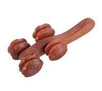 HONMEET Rodillo Masajeador Manual de Madera para Espalda y Cuello y Portátil Herramienta Profesional para Masaje Corporal y Relajación Muscular Casa