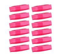 HONMEET Rulos Cabello con Autoagarre, 12 Piezas, Espuma Rosa Fucsia, Set para Rizos sin Calor, Herramientas de Peinado Caseras para Ondas y Rizos Flexibles en Cuidado del Cabello