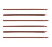 HONMEET Set de 6 Pinceles de Caligrafía Tradicional para Dibujo y Escritura Madera, Buena Absorción de Tinta Desprender Pelo, Adecuado para Principiantes y Profesionales