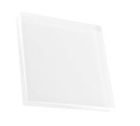 HONMEET Soporte Acrílico Transparente Cuadrado para Exhibición Cosméticos Joyas y Recuerdos Base Multiuso Resistente y Compacto para Hogar y Tienda