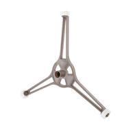 HONMEET Soporte para Plato Giratorio de Microondas 195 CM Trípode Giratorio 3 Ruedas de Rodamiento Silencioso Base Estable para Bandejas de Vidrio Accesorios para Microondas