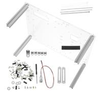 HONMEET Soporte Transparente para Placa Base Open Frame Banco de Pruebas PC Compacto y Estable para Uatx Abierto para Montaje y Evaluación Fácil