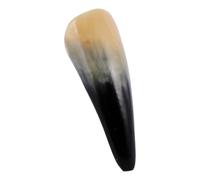 HONMEET Tabla Raspadora de Guasha de Cuerno Natural, Tamaño 9-15 Cm, Bordes Lisos para Alivio Muscular, Masaje Corporal Tradicional Chino, Herramienta Práctica para Bienestar