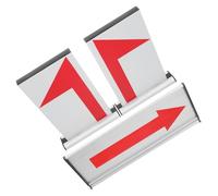 HONMEET Tablero Convertidor de Posesión de Servicio para Baloncesto, Indicador de Cambio de Dirección con Flechas Claras, Accesorio de Aleación de Aluminio para Árbitros en Partidos