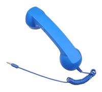 HONMEET Telefónico Retro Clásico con Reducción de Ruido de y Protección contra Radiación Compatible Dispositivos Diseño Ergonómico Azul