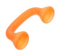 HONMEET Teléfono de Juguete para Feedback Auditivo Material Seguro y Diseño Realista para Entrenamiento de Pronunciación y Desarrollo del Lenguaje Infantil Color Naranja