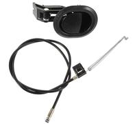 HONMEET Tirador Negro con Cable para Sillón Reclinable, Diseño de Palanca de Liberación, Material Abs y Cable de Acero, Repuesto para Muebles Reclinables