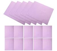 HONMEET Toallas Desechables para Manicura Impermeables 125 Hojas Tamaño Estándar Color Púrpura Manteles para Mesa de Manicura Absorbentes Uso Profesional en Salones de Uñas