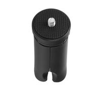 HONMEET Trípode para Cámara Compacto de Abs Negro Diseño Antideslizante y Peso Ligero Adecuado para Micro y Livestream Smartphone
