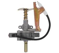 HONMEET Válvula de Control de Gas Butano para Chimenea y Fogata, Diseño Reutilizable de Aluminio Encendido Sensible y Seguridad contra Fallas de Llama