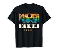 Honolulu Hawái Honolulu Oahu Waikiki Beach Vacaciones Camiseta