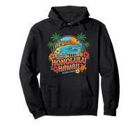 Honolulu Hawaii Travel Souvenir City Landmark Regalo turístico Sudadera con Capucha