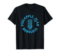Honolulu Piña Clan Hawaii Estilo Vintage Camiseta