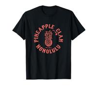 Honolulu Piña Clan Hawaii Estilo Vintage Camiseta