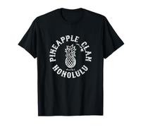 Honolulu Piña Clan Hawaii Estilo Vintage Camiseta