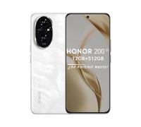 HONOR 200 Smartphone 5G 12GB 512GB, 120Hz 6.7" AMOLED, Cámara Triple de 50 MP, Snapdragon 7 Gen 3, 5200mAh Batería, Android 14, Dual Sim, NFC, Blanco