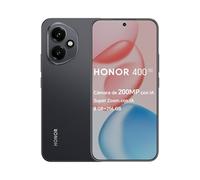HONOR 400 5G-Smartphone 8GB+256GB,Cámara de 200MP con IA,Super Zoom con IA,6.55”y 120Hz y 5000 nits,Snapdragon7 Gen 3,Android 15,Dual SIM,NFC,IP65,MagicOS 9.0-Midnight Black