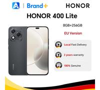 HONOR 400 Lite 5G, Versión EU, Teléfono Inteligente 5G, Cámara Principal de 108MP, MTK Dimensity 7025-Ultra, Batería de 5230 mAh, Pantalla AMOLED de 6.7 Pulgadas Velvet Black