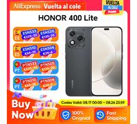 Honor 400 Lite 17 cm (6.7") SIM doble MagicOS 9.0 5G MicroUSB 8 GB 256 GB 5230 mAh Gris