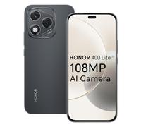 HONOR 400 Lite Smartphone 5G 8GB 256GB, 6,7" AMOLED Display 120Hz, 5100mAh, Cámara AI de 108MP, MTK 7025-Ultra, Dual SIM, Android 15, IP64, (Sin Cargador) Negro