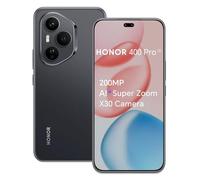 HONOR 400 Pro 5G Smartphone 12 GB 512 GB, Snapdragon 8 Gen 3, Triple Cámara AI de 200 MP, 6,7" AMOLED 120 Hz Doble SIM NFC, Android 15, Noir