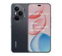 HONOR 400 Pro 5G Smartphone 12 GB 512 GB, Triple Cámara IA de 200 MP, Snapdragon 8 Gen 3, Pantalla AMOLED de 6,7 Pulgadas y 120 Hz, Doble SIM, NFC, Android 15, Negro