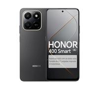 HONOR 400 Smart 4G Smartphone, Pantalla 6,77 Pulgadas 120Hz, 6500mAh, Cámara Ultra Clara 108MP, Botón IA Instantáneo, Resistencia a Caídas 5 Estrellas SGS, Dual SIM (Velvet Black, 256, GB, GB, 8)