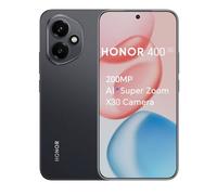 HONOR 400 Smartphone 5G 8 GB 256 GB, Cámara AI de 200 MP, Snapdragon 7 Gen 3, Pantalla Ultrabrillante de 6,55" y 120 Hz con 5000 nits, Doble SIM, NFC, IP65, Android 15, Negro