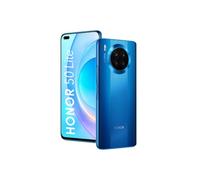 HONOR 50 Lite Smartphone Libre de 6 GB y 128 GB con Pantalla FullView de 6.67" Pulgadas, Teléfono Móvil Android, Cámara Cuádruple de 64 MP, SuperCharge de 66 W, Dual SIM y NFC, GMS, Blue (ES Versión)