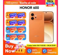Smartphone Honor 600 8GB/ 512GB/ 6.57'/ 5G/ Blanco Dorado