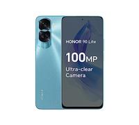 HONOR 90 Lite Smartphone 5G con cámara Triple de 100 MP, 8+256 GB, Pantalla de 6,7" y 90 Hz, 4500 mAh, Dos SIM, Android 13, Cian