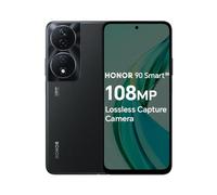 HONOR 90 Smart, smartphone Android 5G desbloqueado, triple cámara de 108 MP, pantalla grande de alta transparencia de 6.8 pulgadas, Android 13, SIM dual, negro medianoche