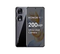 HONOR 90 Smartphone 5G, Cámara Triple de 200 MP, Pantalla Curva AMOLED de 6,7" y 120 Hz, 8 GB+256 GB, Batería de 5000 mAh, Supercharge de 66 W, Dos SIM, Android 13, Negro