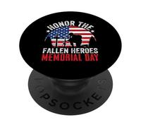 Honor a los héroes caídos Día conmemorativo PopSockets PopGrip Adhesivo