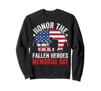 Honor a los héroes caídos Día conmemorativo Sudadera