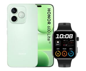 Honor bundle 600 lite 256gb s green+watch 2i black 16,8 cm (6.6') sim
