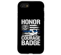 Honor Courage Badge Police Carcasa para iPhone SE (2020) / 7/8