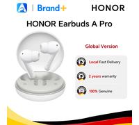HONOR Earbuds A Pro, Controlador Grande de 12.4 mm, Cancelación Activa de Ruido de 49 dB, 42 Horas de Duración de la Batería, Bluetooth 5.3, IP54 verde