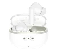 HONOR Earbuds X10 Lite Bluetooth Earphones con cancelación activa de ruido de 42 dB, Batería 45 Horas, altavoz ultragrande de 12,4 mm, Resistencia IP54, Bluetooth 5.4, Blanco White