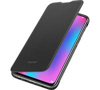 HONOR - Funda Tipo Libro para 10 Lite, Color Negro