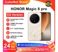 HONOR Magic 8 Pro 5G Versión EU, Teléfono Inteligente Snapdragon 8 Elite Gen 5, 200MP AIMAGE, 6270mAh, 100W, 6.71'' OLED, NFC, ESIM, Honor Sky Cyan