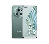 HONOR Magic5 Pro 5G, Smartphone de 12+512GB, Snapdragon 8 Gen 2, Pantalla HDR Quad-Curved de 6,81" y 120 Hz, Cámara Triple con IA de 50 MP, Enorme batería de 5100 mAh, Dual SIM, Android 13, Verde