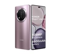 HONOR Magic7 Lite 5G Smartphone 8GB 256GB,108MP Triple Cámara,120Hz 6.78" Pantalla OLED,Batería 6600mAh,IP65M,Android 14,NFC,Doble Sim(Sans Chargeur),Morado