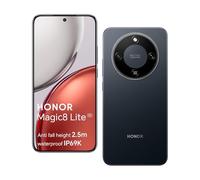 HONOR Magic8 Lite 5G Smartphone, Cámara con IA de 108 MP, Batería de 7330 mAh, 8 GB RAM y 512 GB, 6,79" 120 Hz 6000 nits, Snapdragon 6 Gen 4, Resistencia a Caídas de 2,5M, IP69K IP68, Negro