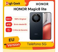 HONOR Magic8 Lite 5G Teléfono Celular, Batería 7500mAh, HONOR Ultra Rebote Anticaída, Cámara AI de 108 MP, 8 GB RAM 512 GB, IP68, IP69, Resistente al Agua y al Polvo