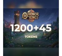 Honor of Kings - 1200 +45 Tokens Direct Top-Up - GLOBAL