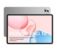 HONOR Pad 10 WiFi Tableta 12,1 Pulgadas 120HZ 2.5K HONOR Eye Comfort Display, 8GB/256GB Tableta con 10100mAh batería, Snapdragon 7 Gen 3 de 4nm e la IA, 6 Altavoces,Android 15, Gray