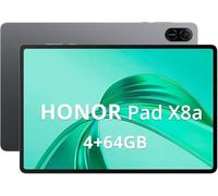 HONOR Pad X8a Tablet Wi-FI 4GB 64GB, 11 Pulgadas Pantalla 90 Hz FullView, Snapdragon 680, Batería 8300 mAh, 4 Altavoces, Android 14, Gray