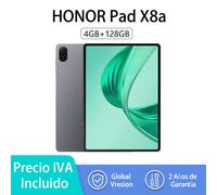HONOR Pad X8a Tableta，11 pulgadas，Snapdragon 680，Wi-Fi，90Hz，8300 mAh Batería，MagicOS 8.0 Android 14 Space Gray