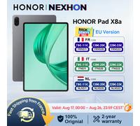 HONOR Pad X8a, Versión EU, Pantalla de 11 Pulgadas con Alta Frecuencia de Actualización y Protección Ocular, Batería de 8300 mAh, Cuatro Altavoces, Diseño Metálico Delgado, Tablet Android HONOR Gris